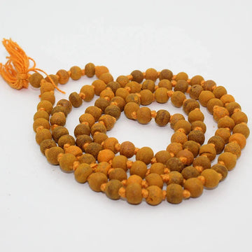 Haldi Siddha Jaap Mala | Turmeric Bead Mala for Pooja, Remedies & Spiritual Benefits