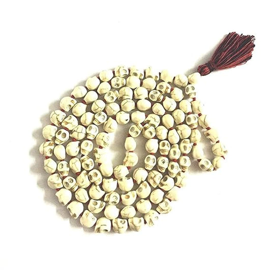 Original Mund Mala | Skull Rosary for Kali Maa Worship, Protection & Prosperity