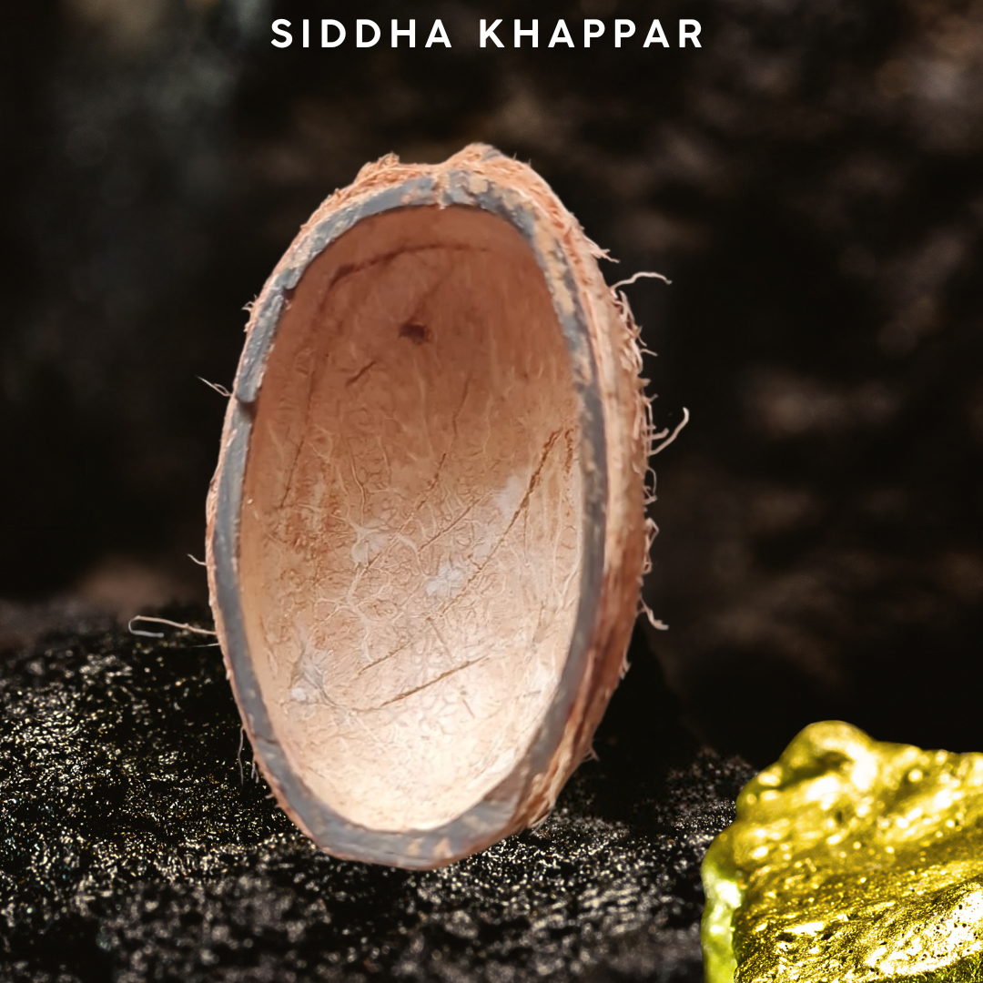 Siddha Khappar | Sacred Coconut paatra for Karan Prasad Offering