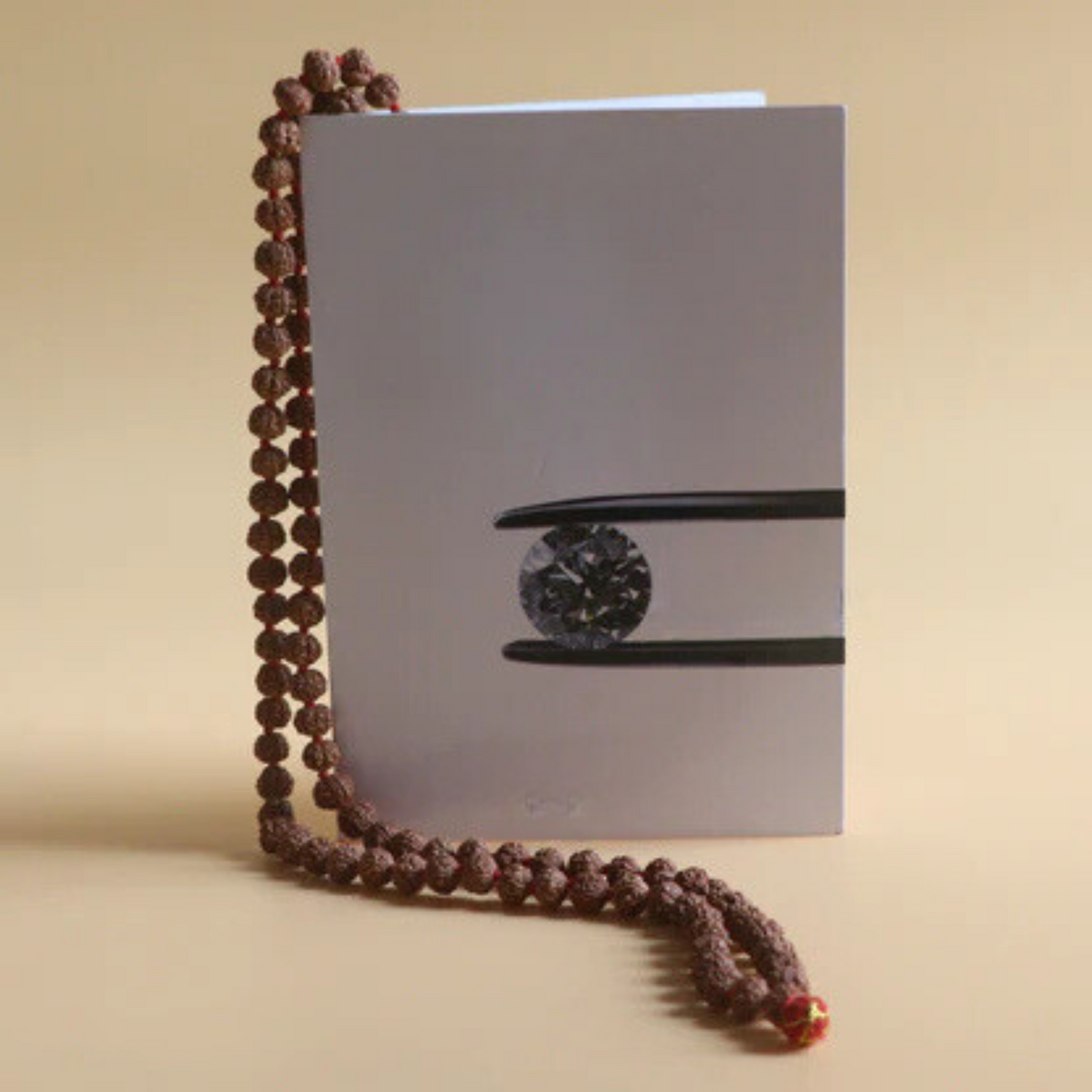 5 Mukhi Rudraksha Pathri Mala | Premium Indonesian 108+1 Beads Mala with Lab Certification