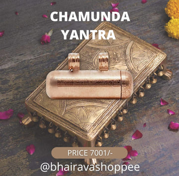 Energized | Chamunda Yantra | For Complete Protection from Evil Spirits & Ghosts (Pret Badha Nivaran)