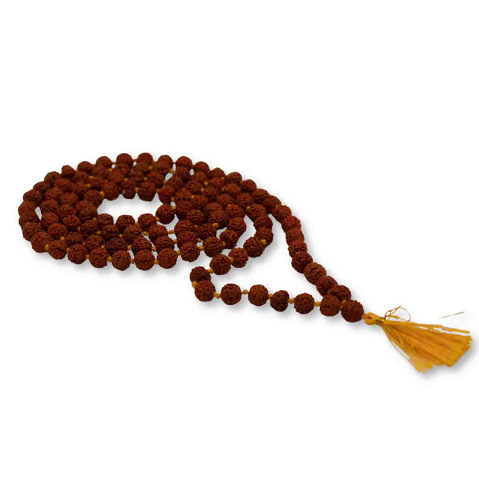 5 Mukhi Rudraksha Mala | 108 Beads for Health, Wealth & Protection